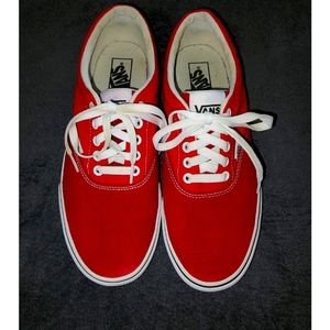 Vans Skate Shoe Red "Off the Wall" Men's 9.5 No Box
